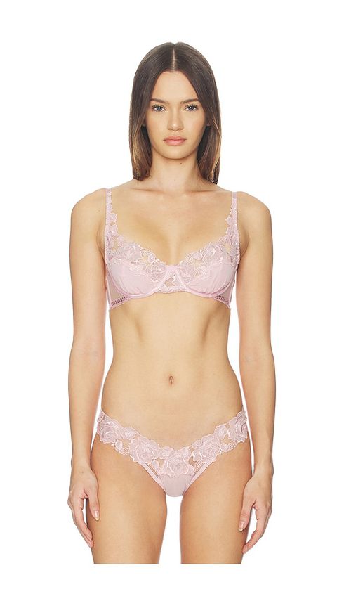 For Love & Lemons Blissful Blooms Underwire Bra in Pink. - M also in L, S, XL