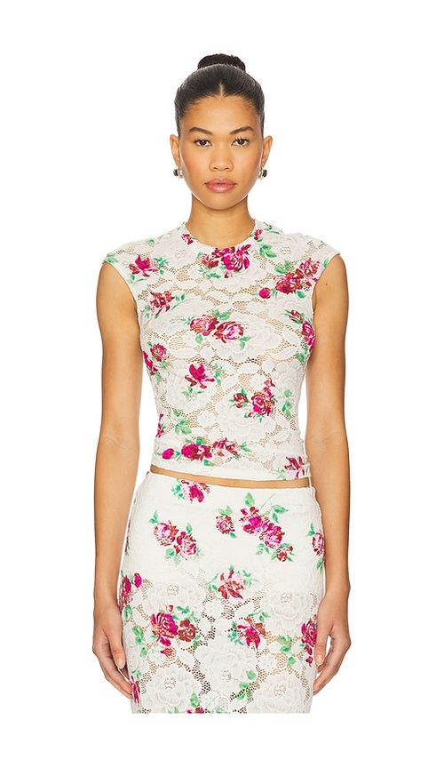 AFRM OBERTEIL NINA in White. Größe XXL. Also in 1X, 2X, 3X, L, M, S