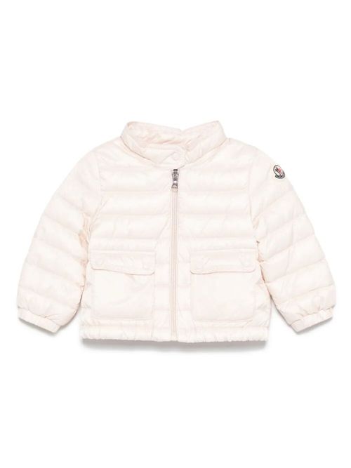 Baby Girl White Logo Jacket