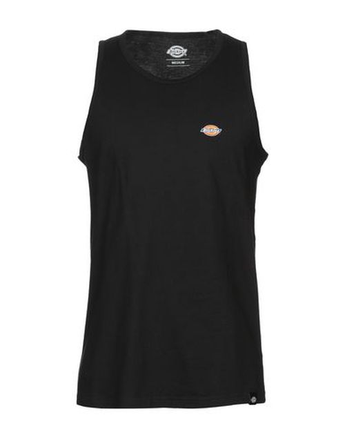 Man Tank top Black