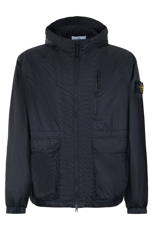 Light Jacket with Hood and Practical Pockets