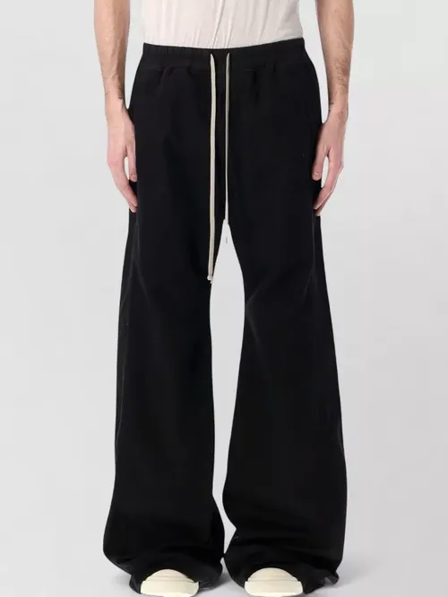 Rick Owens Drkshdw - wide leg canvas modular trouser