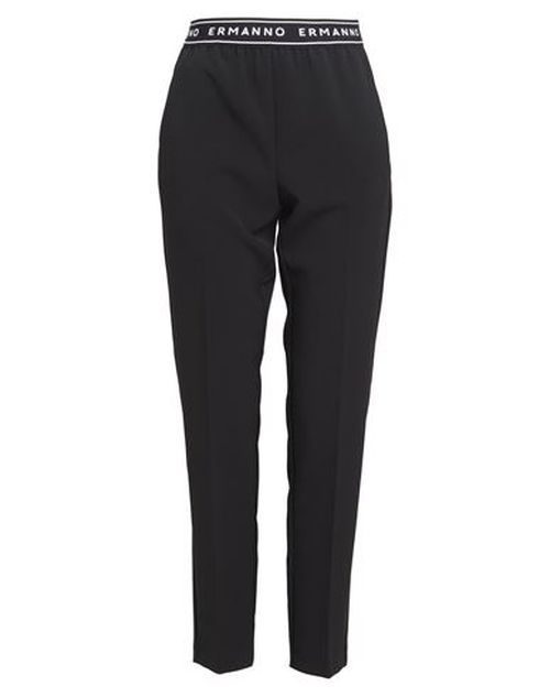 Ermanno Firenze Woman Pants Black Size 4 Polyester, Elastane, Polyamide
