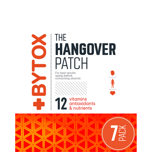 Bytox Hangover Prevention Patches In A Resealable Pouch - 7pack