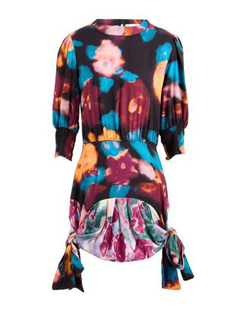 Woman Mini dress Black Size M Viscose