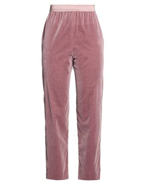 Woman Pants Mauve Size 0 Cotton, Elastane