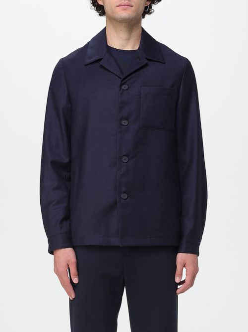 Jacket Men color Blue