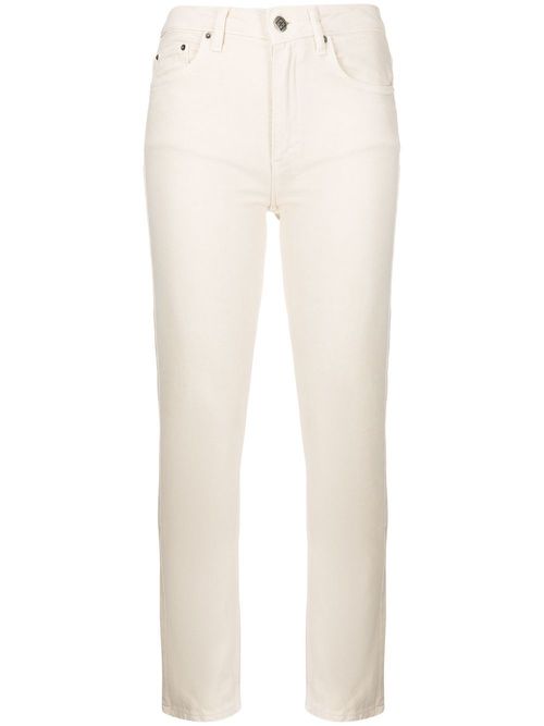 Nine O Mallow cropped jeans - Neutrals
