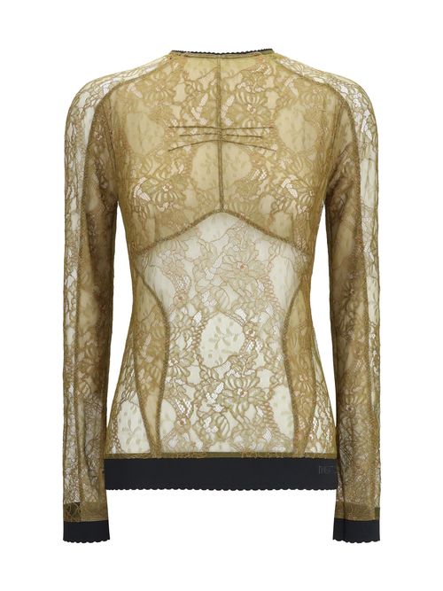 Olive Blouse — Beige