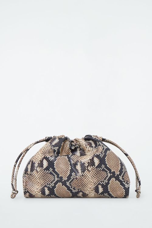 MINI CAVATELLI CLUTCH - LEATHER