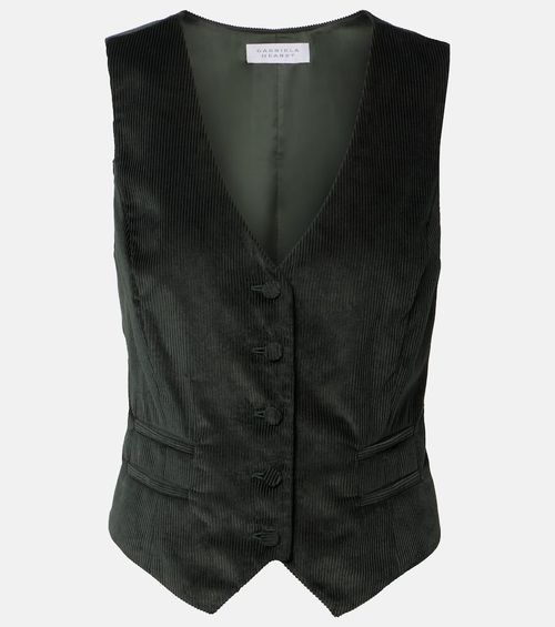 Coleridge cotton corduroy vest