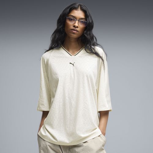 PUMA Lace Pack Women's Oversized Jersey in White