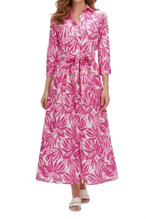 Julene Maxi Dress In Pink Petal