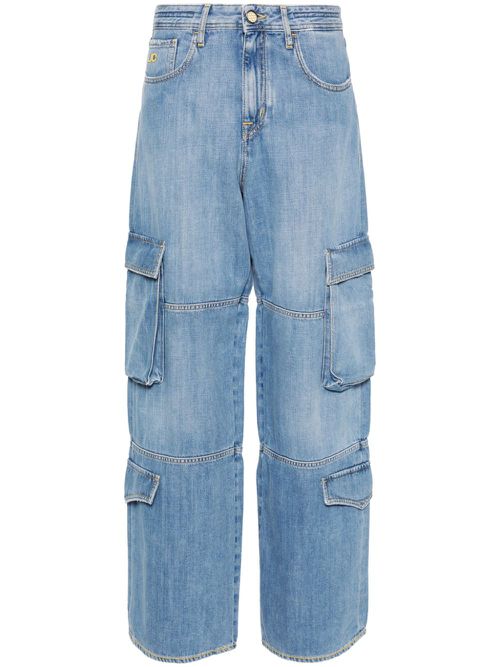 Riri logo-embroidered jeans - Blue