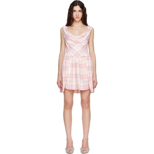 Off-White & Pink Sunday Minidress