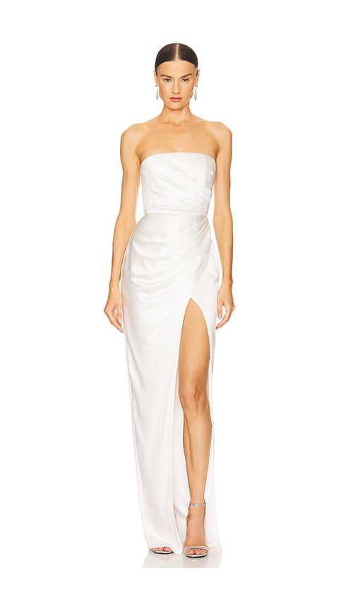 SAU LEE Priyanka Dress in Ivory.  8. Also in 0, 00, 10, 2