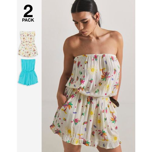 2 Pack Value Bandeau Playsuit