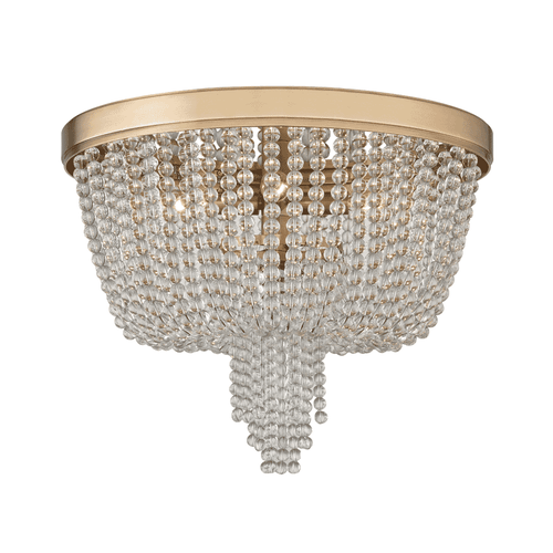 Royalton 4-Light Ceiling Light in Aged Bra