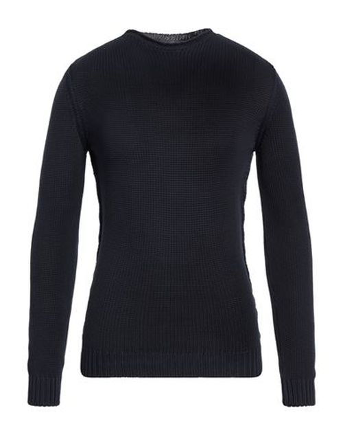 Rossopuro Man Sweater Midnight blue Size 4 Cotton