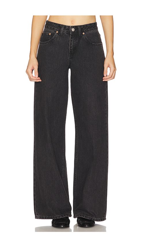Dr. Denim Rhue Wide Leg Jeans in Black. - 32 also , 25, 26, 27, 28, 29
