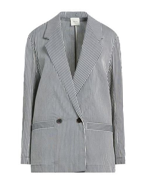Crème Woman Blazer Black Size 0 Cotton, Linen, Viscose, Polyamide