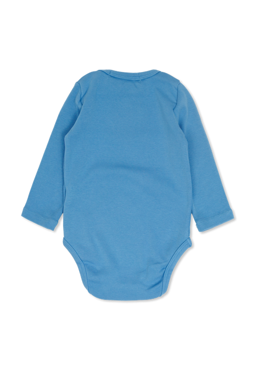 Baby Bodysuit With Print, Unisex, Blue