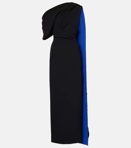 Maite crêpe gown