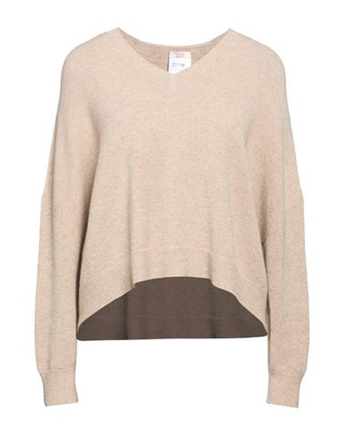 Woman Sweater Khaki Size 16
