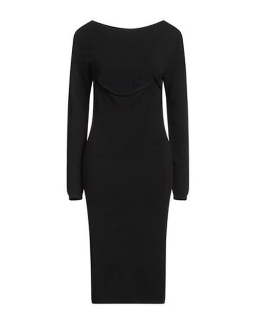 Woman Midi dress Black Size ONESIZE Viscose, Polyester, Polyamide