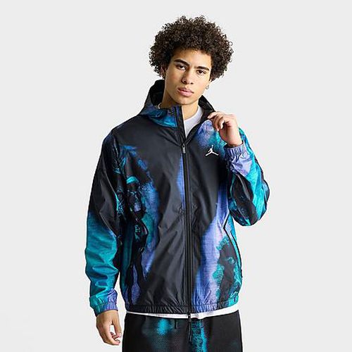 Men's Brooklyn Dream Dunk Draft Jacket in Black/Aqua