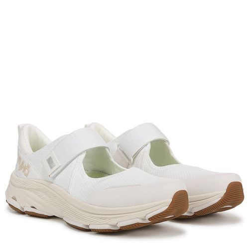 Women's Devotion Max Mary Jane Walking Sneakers (Brilliant White Mesh Fabric)