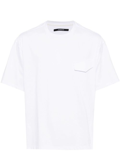 Logo-print cotton T-shirt - White
