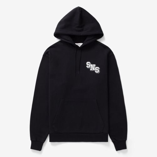 SNS Collegiate Logo Hoodie - Black - unisex