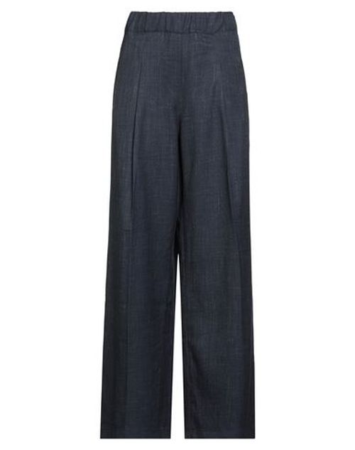 Woman Pants Midnight blue Size 10 Polyester, Viscose, Elastane