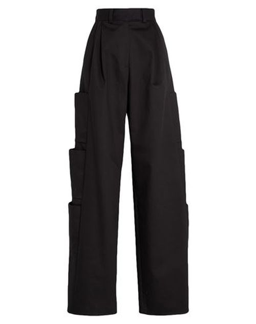 Woman Pants Black Size M Wool