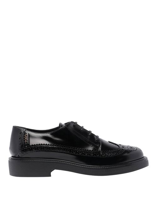 Leather Laced Up Shoes