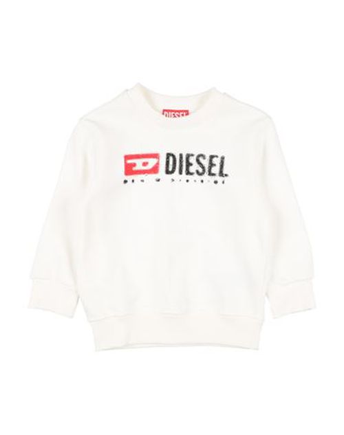 Kid Boy Sweatshirt White Size 16 Cotton, Polyester