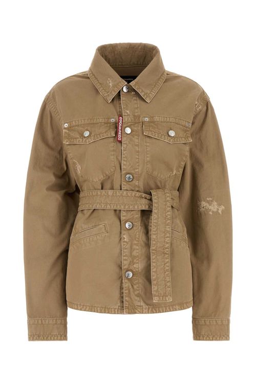 Cotton Jacket — Beige