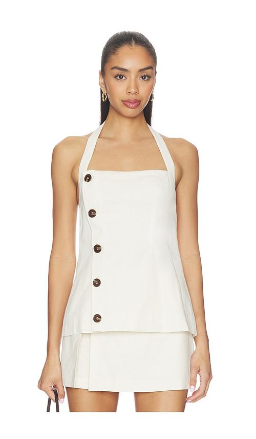 Lovers and Friends Paulina Top in Beige. - L also in M, S, XL