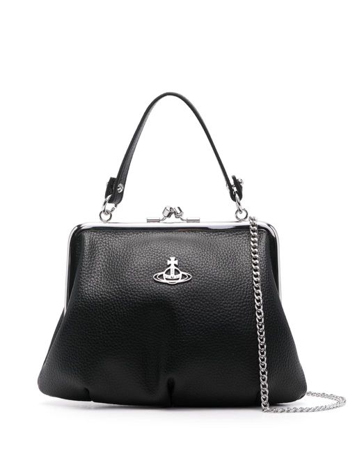 Granny Frame mini bag - Black