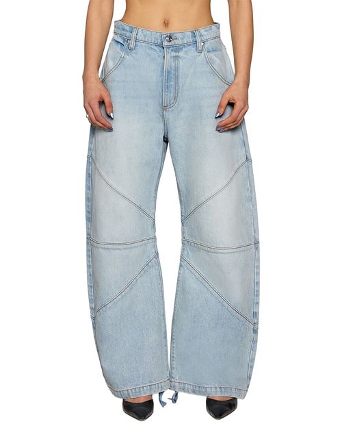 Freddy Cropped Barrel Jean