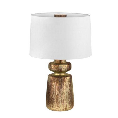 Patina Brass Table Lamp from the Terron Collection