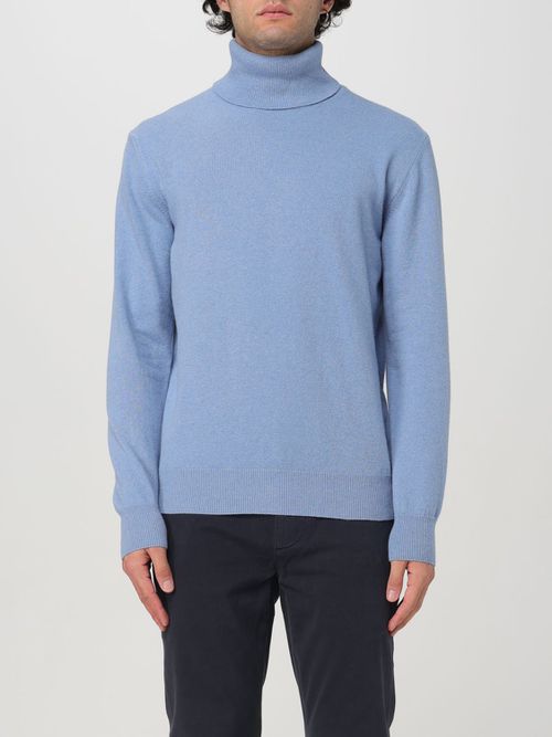 Sweater Men color Sky Blue