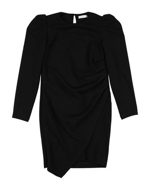 Kid Girl Kids' dress Black Size 12 Polyester, Elastane