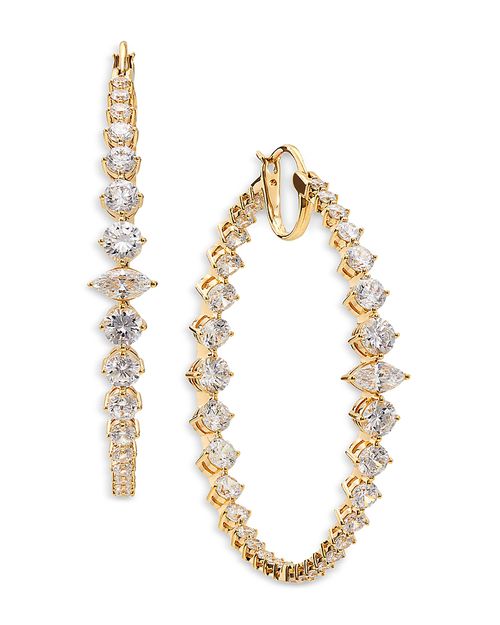 Leah Statement Hoop Earrings