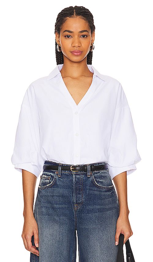 Brochu Walker Kate Shirt in White. - M also in L