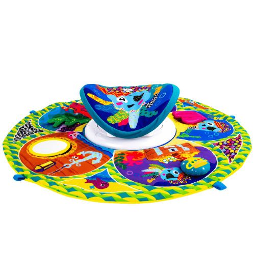 Lamaze Activity Play Mat - Spin & Exlopre - Captain - Lamaze - OneSize - Activity Play Mat