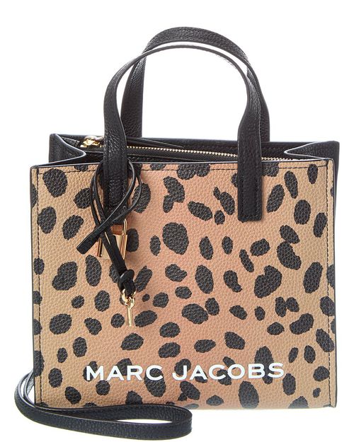 Mini Cheetah Bold Grind Leather Tote