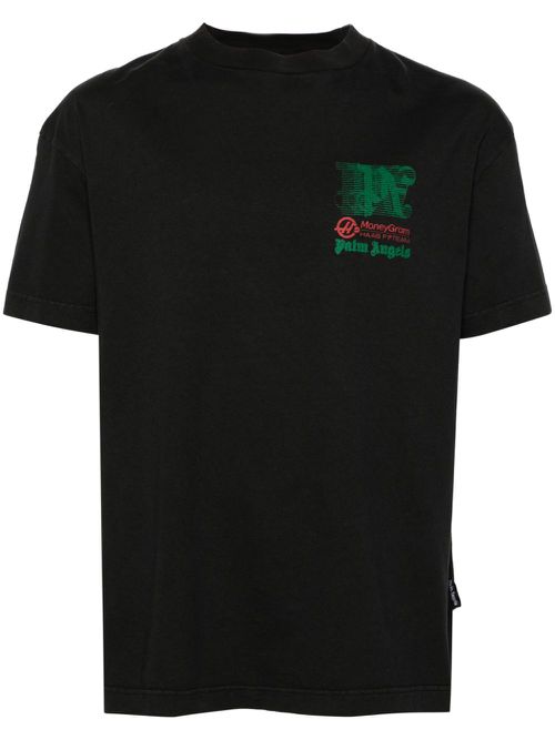 X MoneyGram Haas F1 cotton T-shirt - Black