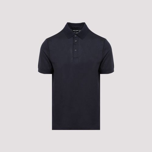 Pure Virgin-wool Piqué Polo Shirt